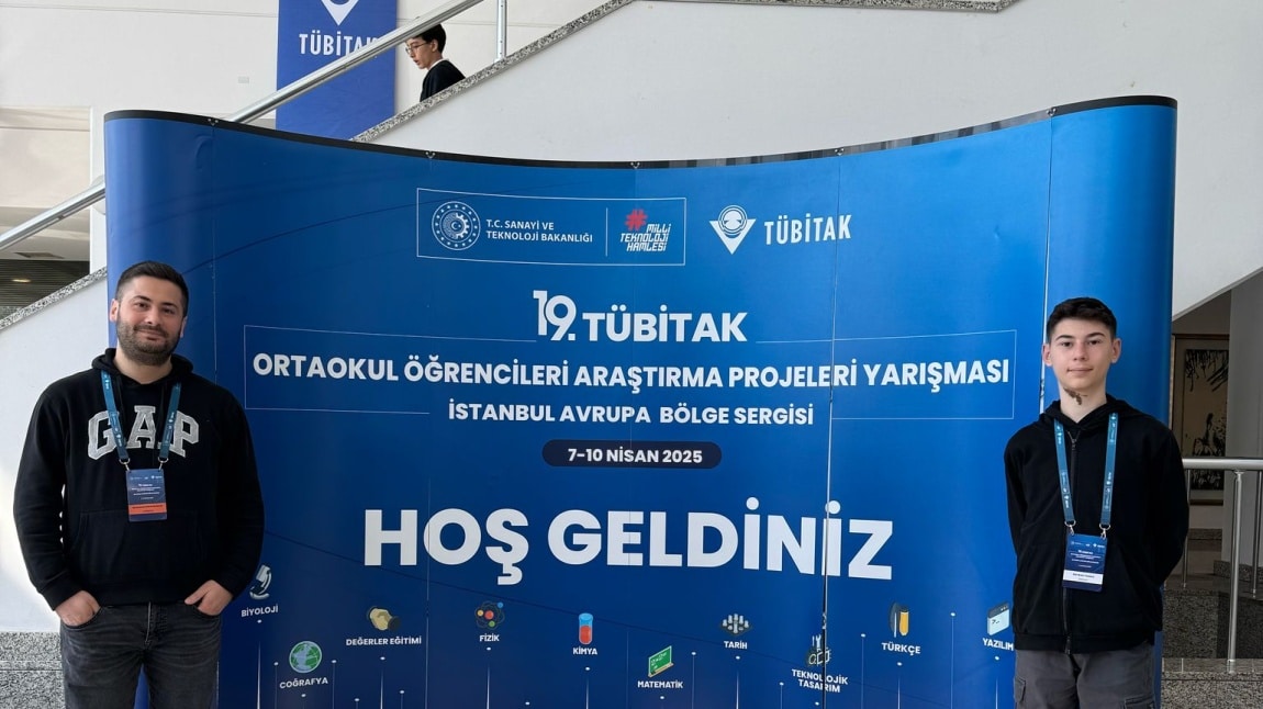 Tübitak Fuarında Yerimizi Aldık.